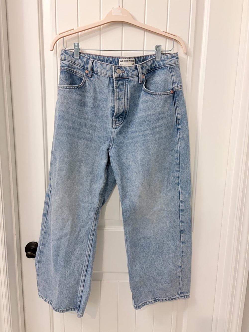 We The Free Light Blue Boyfriend Jeans